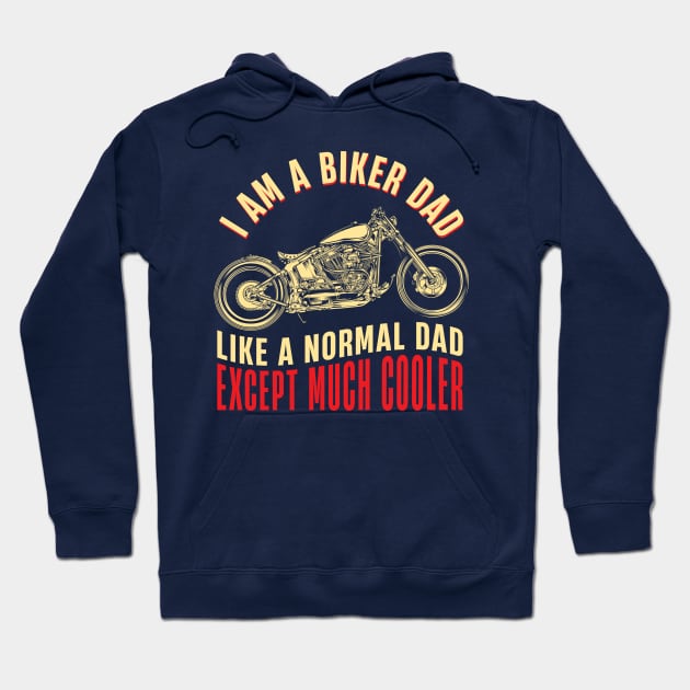 BIKER DAD Hoodie by Jackies FEC Store